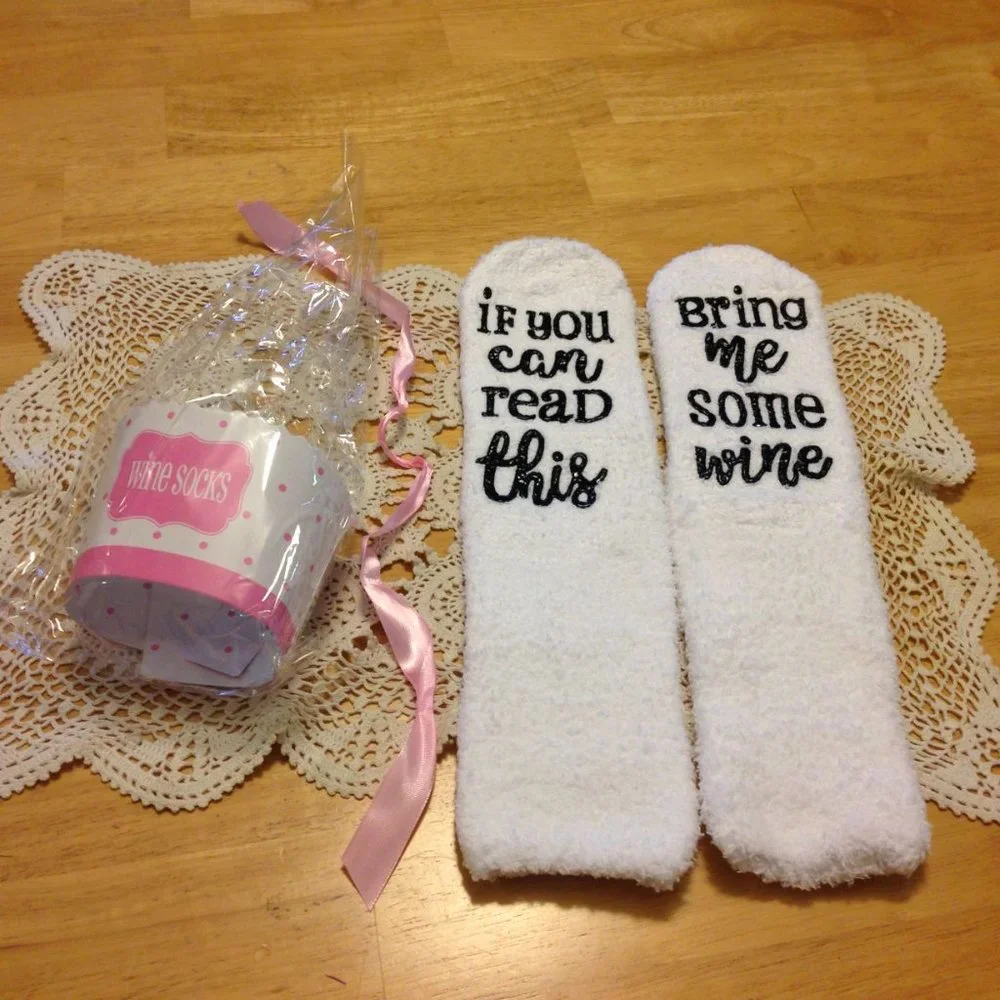 New Wine Socks - Soft Fluffy